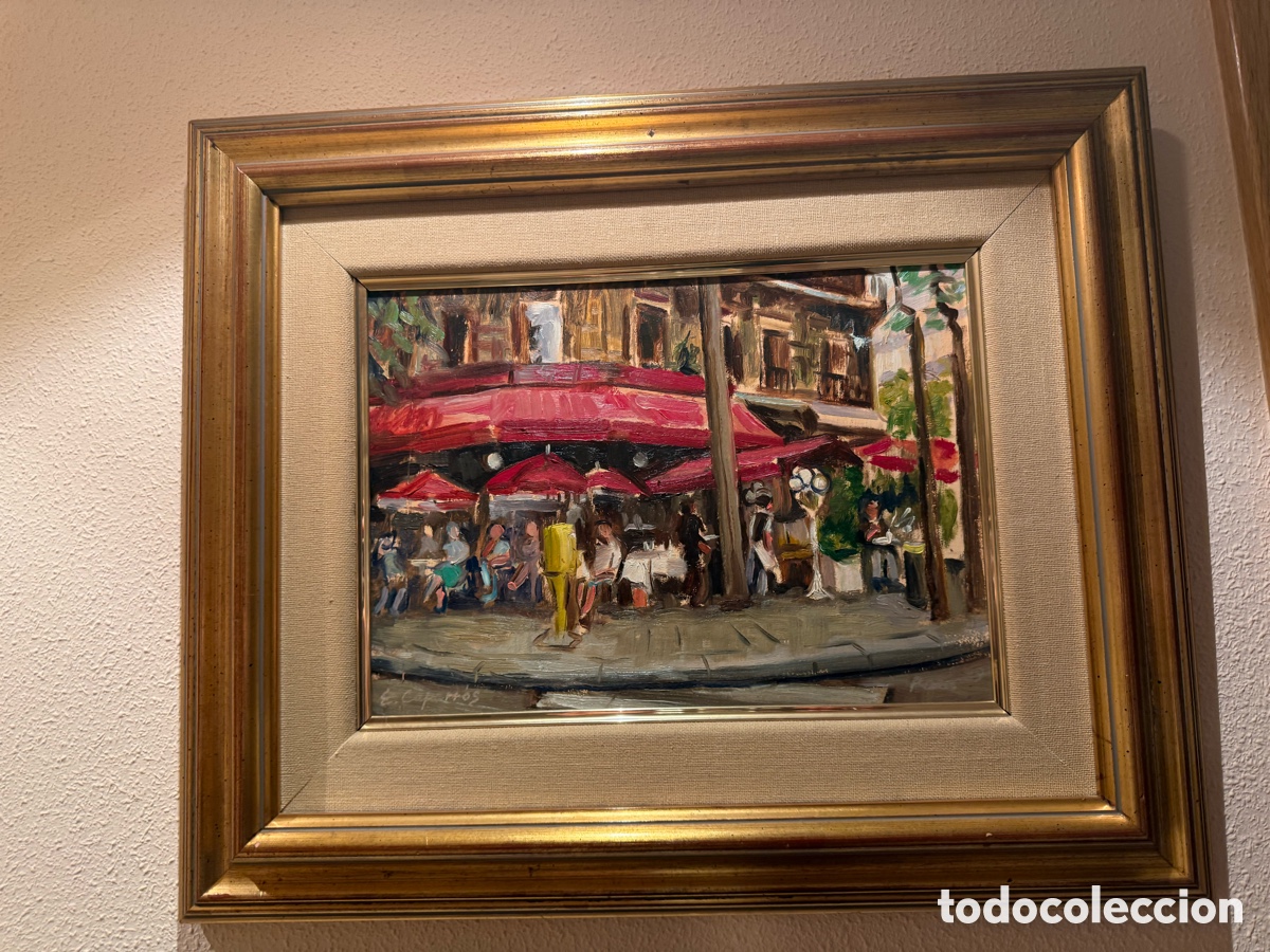 Arte: Cuadro del pintor Eduardo Caparr&oacute;s