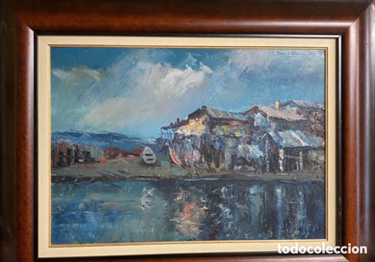 Arte: Pedro de valencia Oleo sobre tabla firmado y fechado medidas 65x46 con marco 69x90
