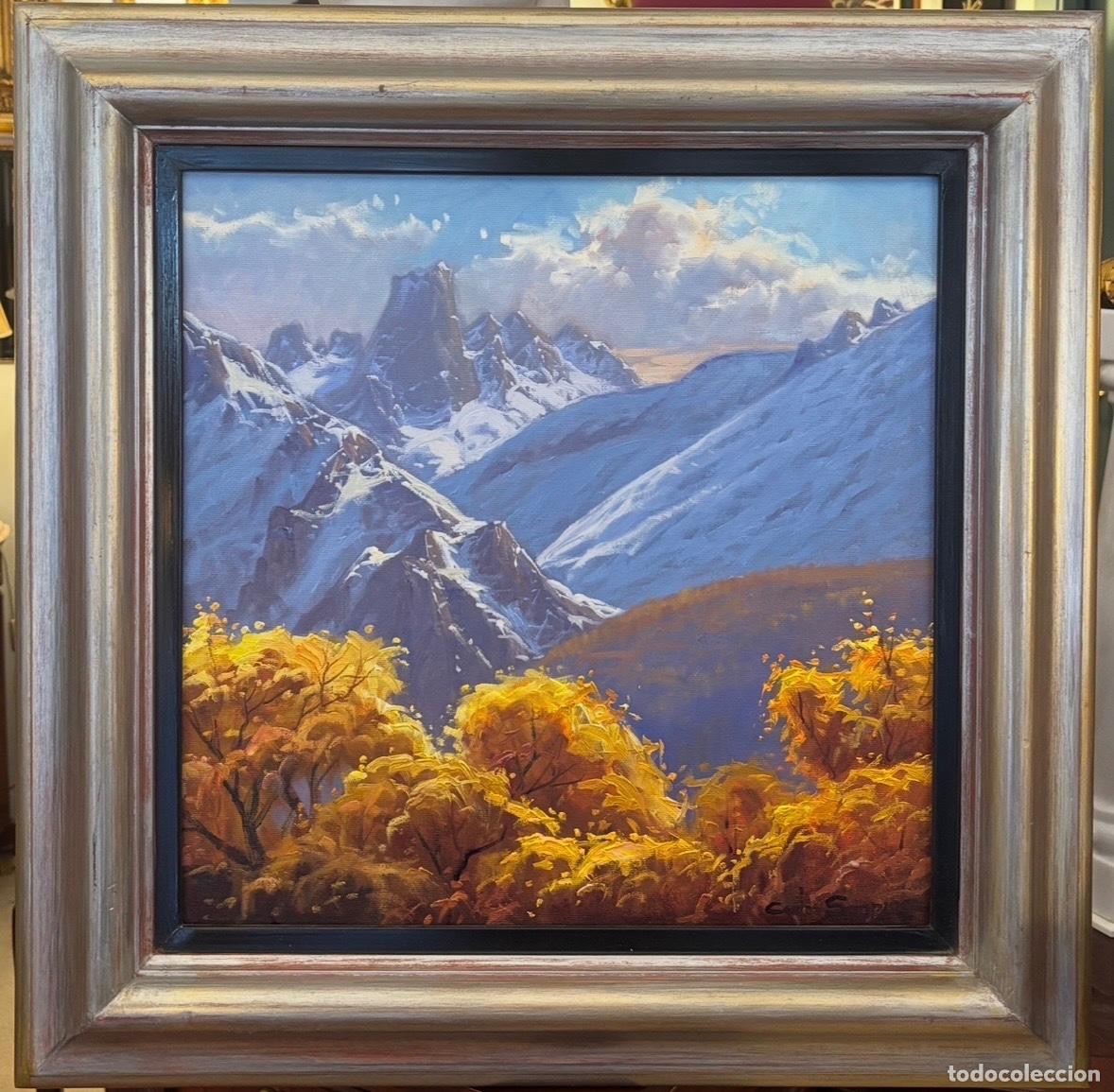Arte: Maravillosa, pintura, &oacute;leo firmada