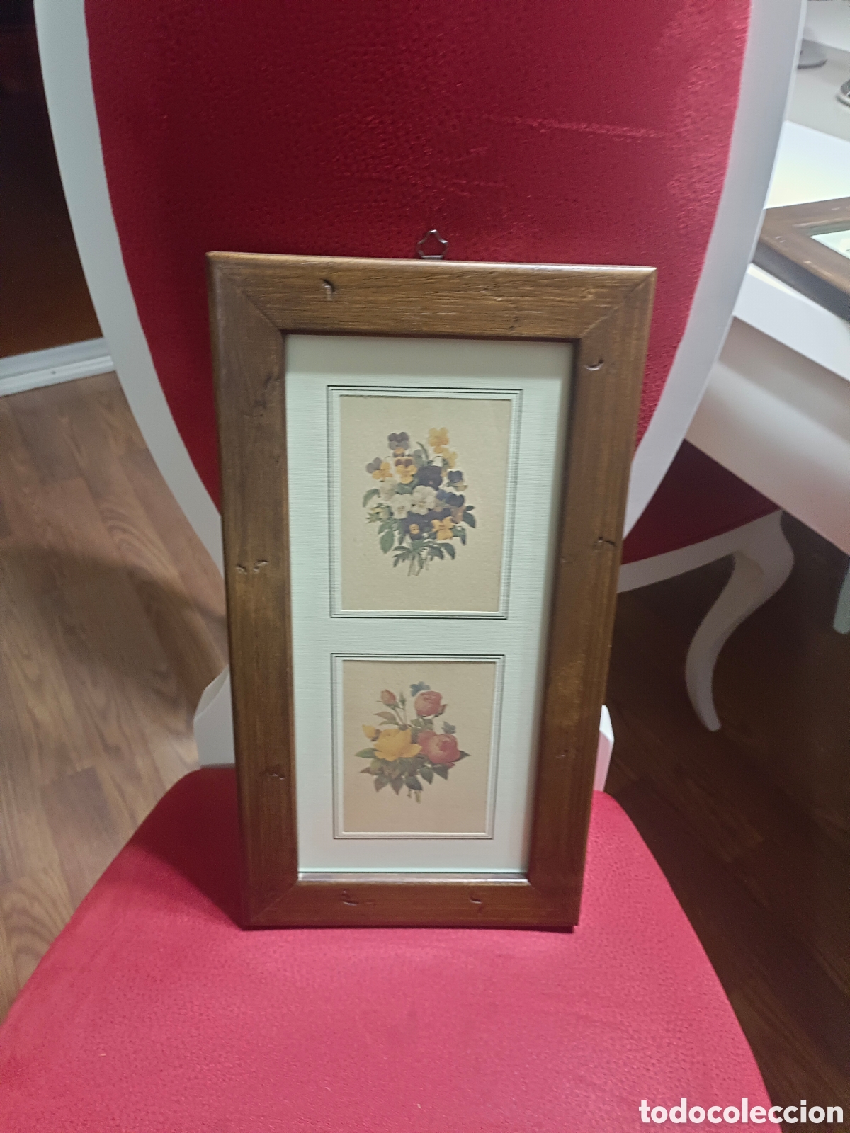 Arte: Lote de 3 cuadros oleo - Foto 4