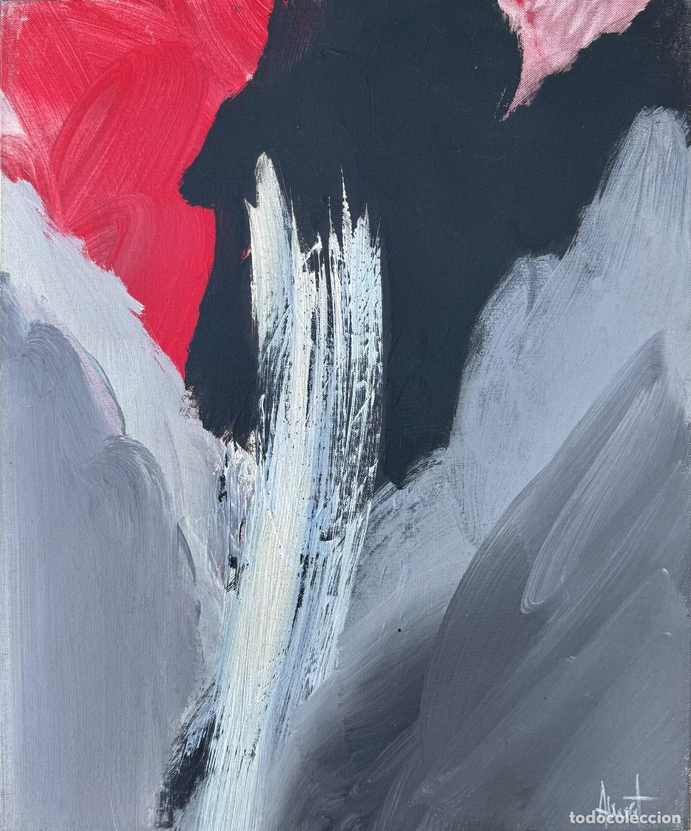 Arte: Antoni Amat (Barcelona, 1960) &ndash; &Oacute;leo abstracto gestual de los a&ntilde;os 90 &ndash; Pintura catalana