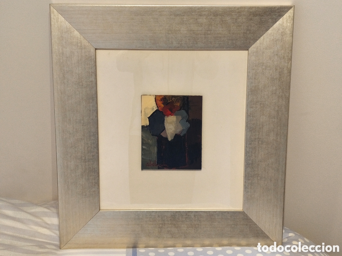 Arte: &Oacute;leo sobre tabla de Alfonso Abelenda.