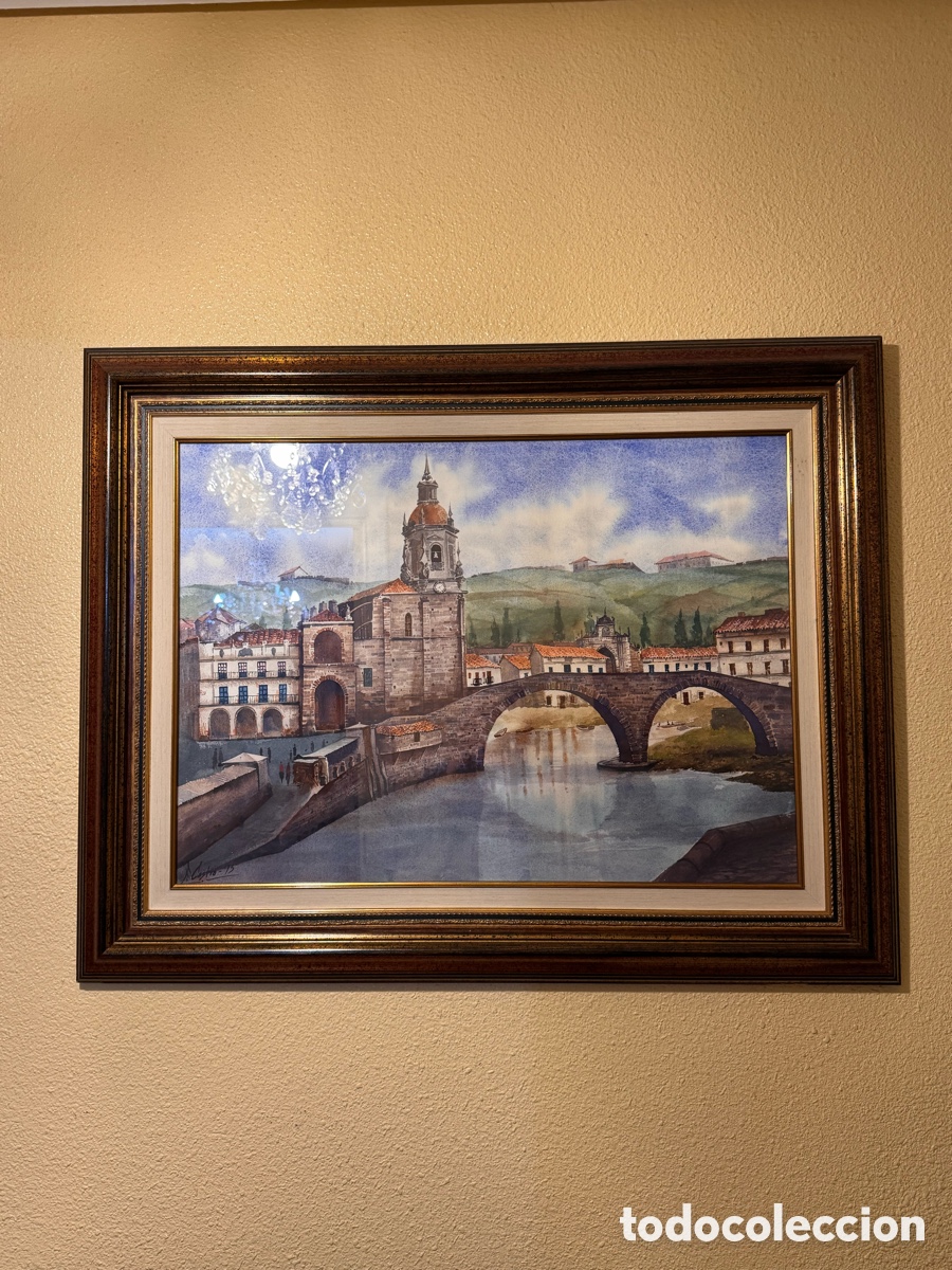 Arte: Cuadro firmado F Castro - Foto 1
