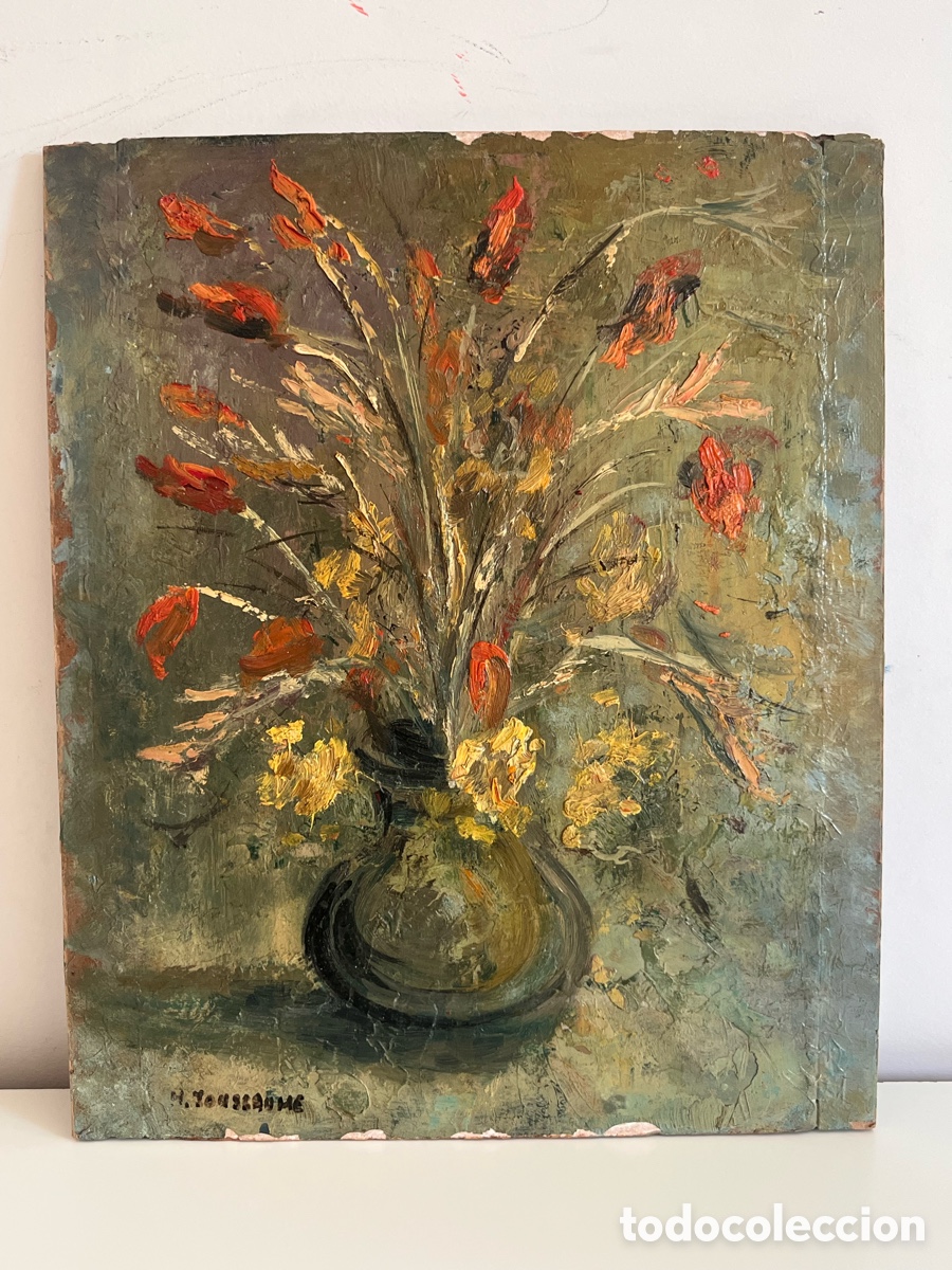 Arte: Cuadro Jarr&oacute;n Flores - Michael Joussaume