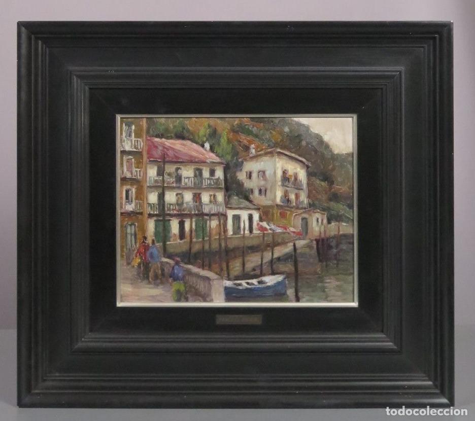 Arte: VISTA PASAJES DE SAN PEDRO. OLEO S/ TABLE. JOS&Eacute; LUIS S&Aacute;NCHEZ GARC&Iacute;A