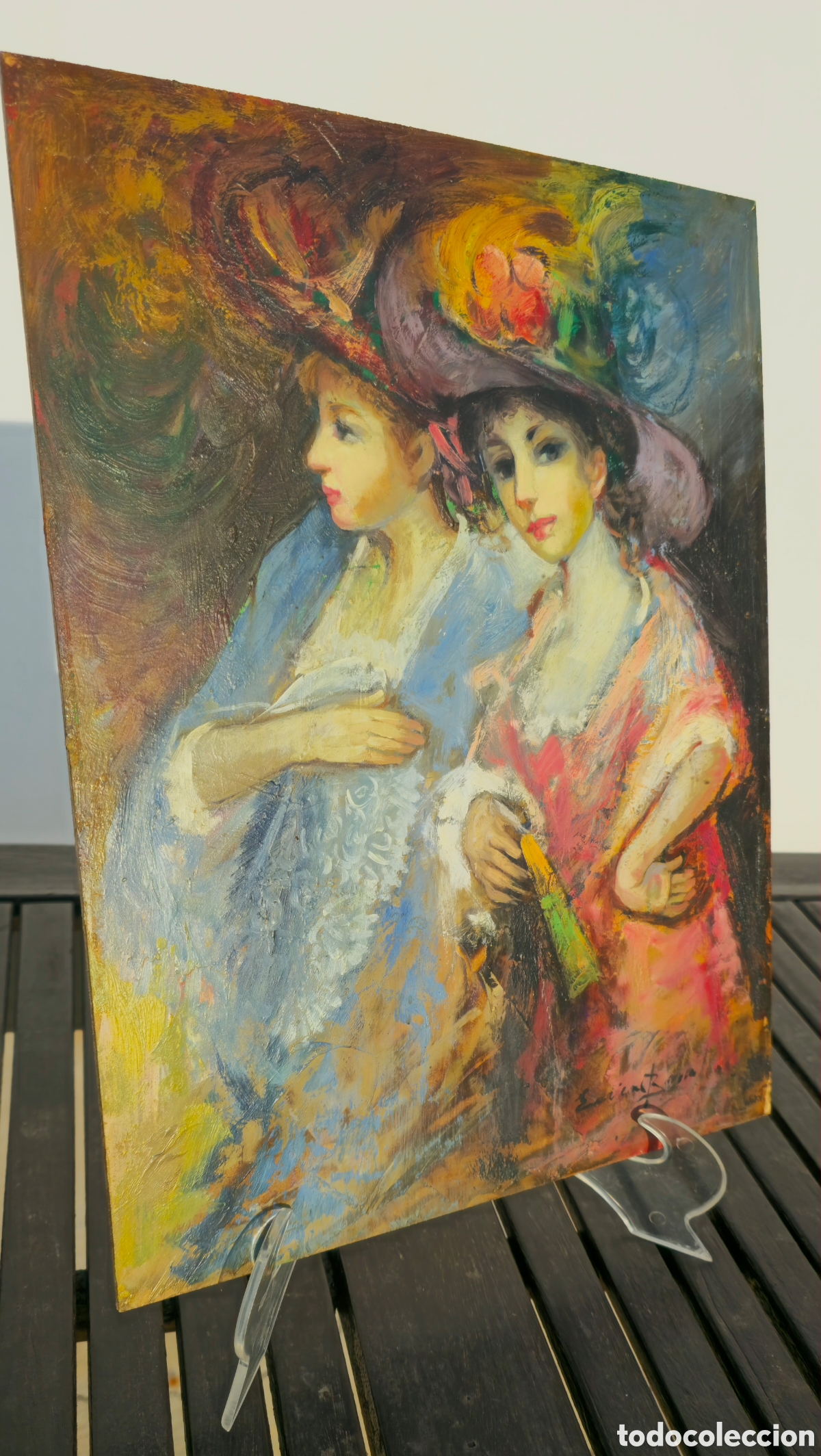 Arte: 707. Enrique Barcelona oleo sobre tabla