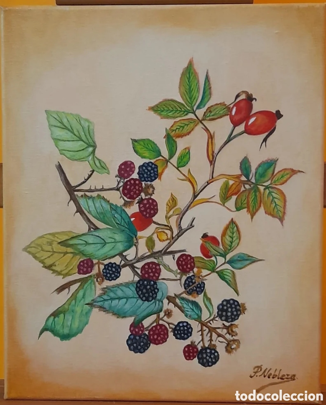 Arte: Cuadro pintado al &oacute;leo