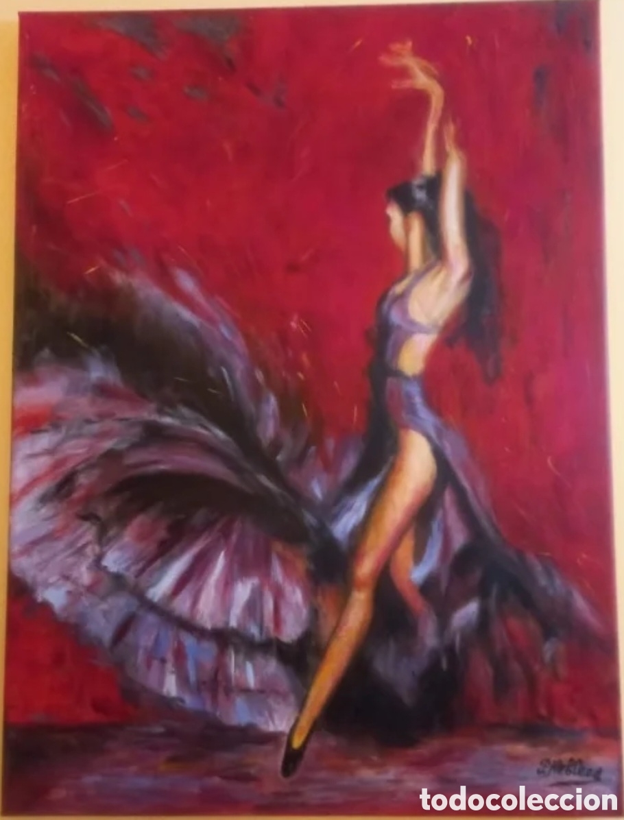 Arte: Cuadro pintado al &oacute;leo