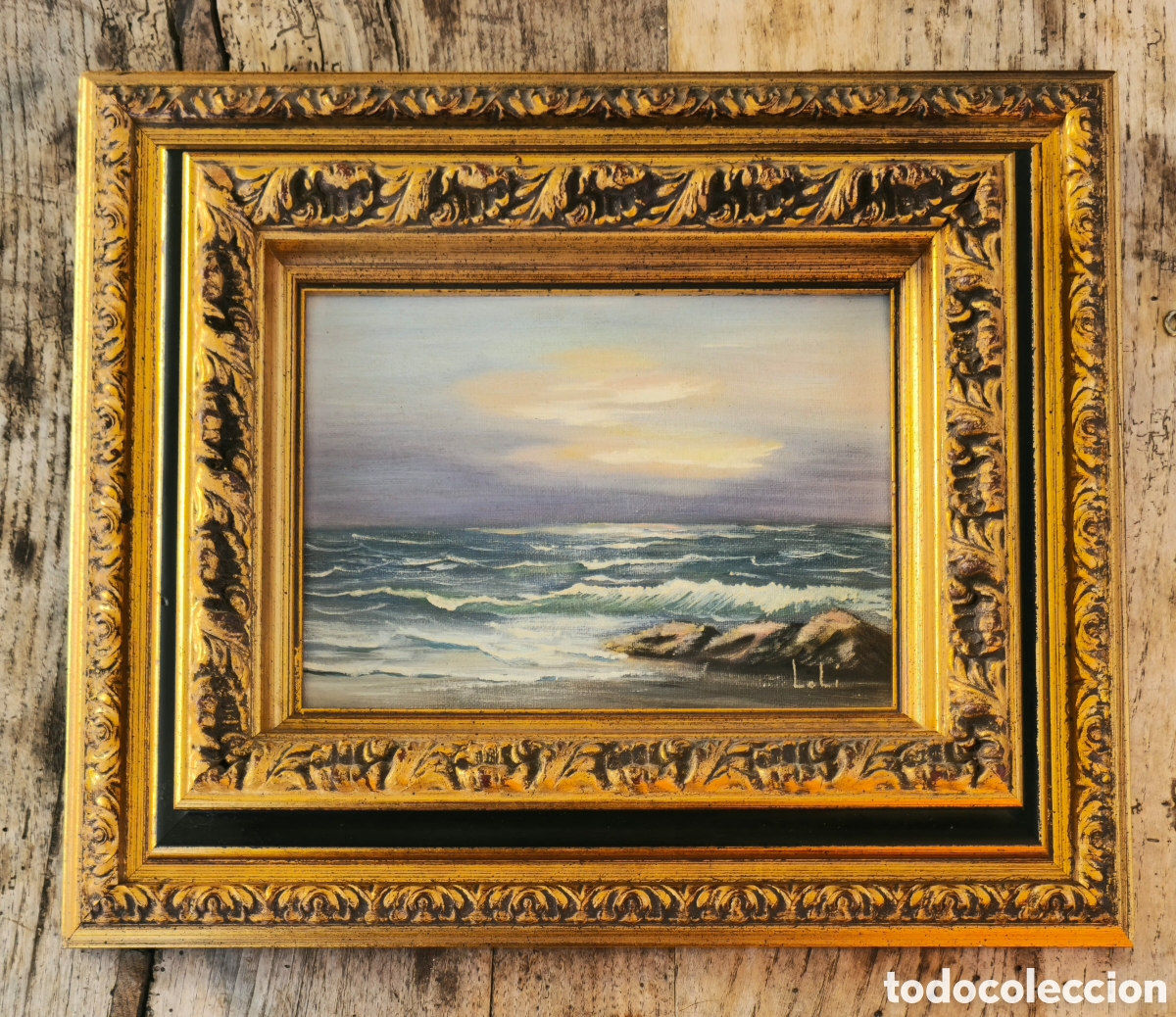 Kunst: Marina. Oleo sobre lienzo