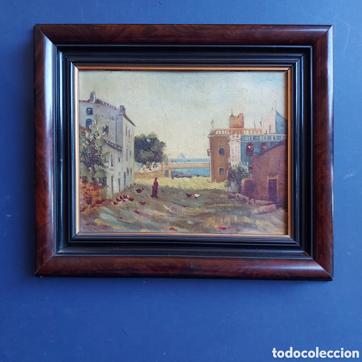 Arte: &rdquo;PAISAJE CAMPESTRE EPOCA&rdquo; OLEO
