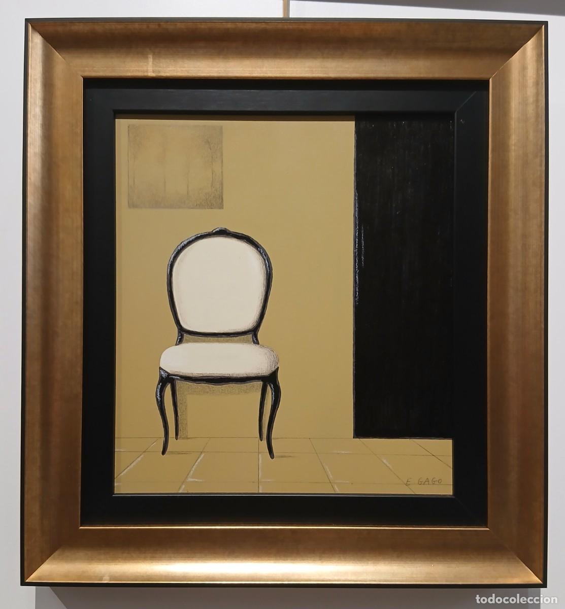 Kunst: Elena Gago, Coru&ntilde;a. Original y elegante obra.