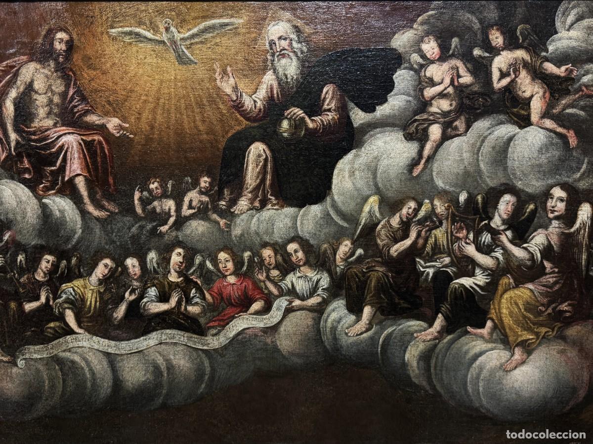 Arte: ESCUELA COLONIAL (XVIII) - LA CORTE CELESTIAL - Foto 4