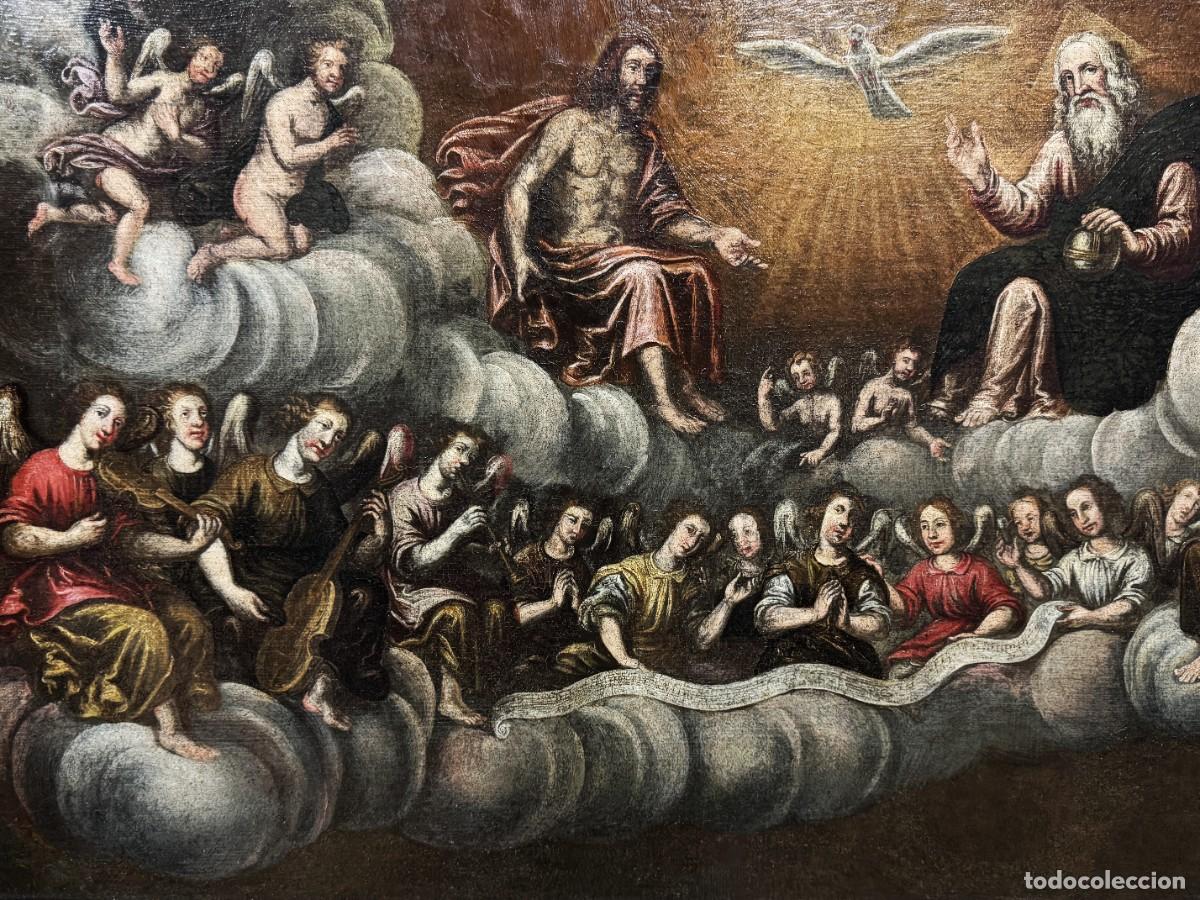 Arte: ESCUELA COLONIAL (XVIII) - LA CORTE CELESTIAL - Foto 5
