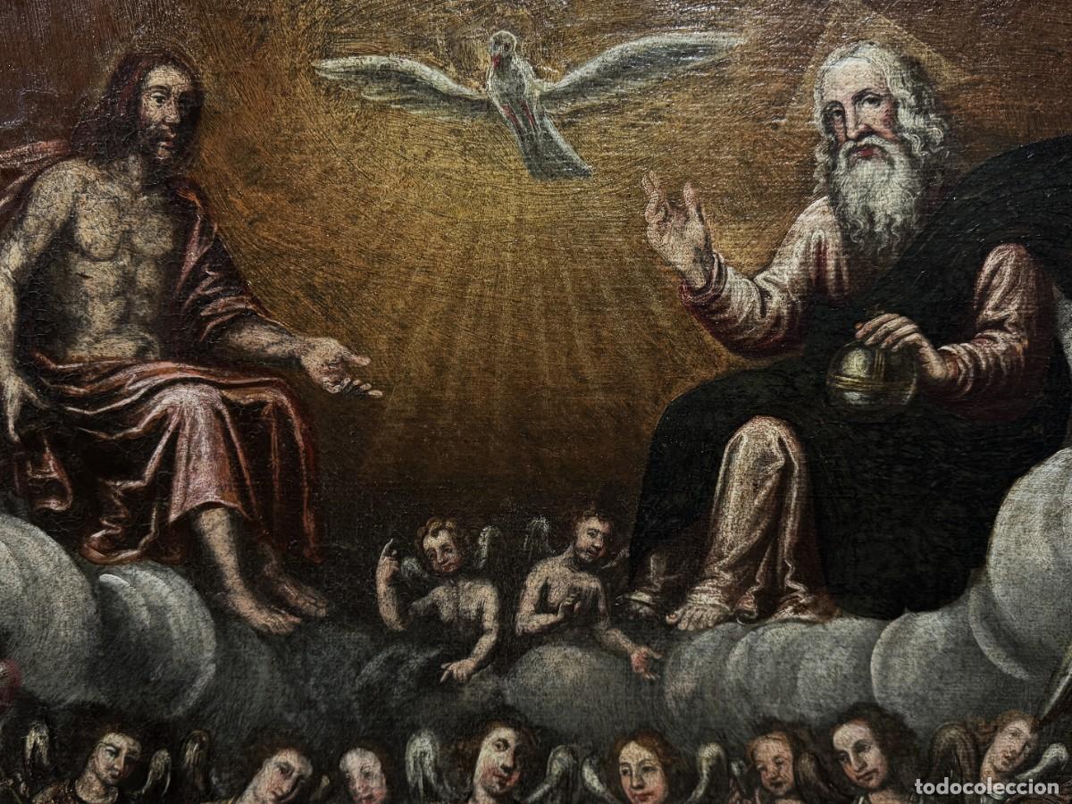 Arte: ESCUELA COLONIAL (XVIII) - LA CORTE CELESTIAL - Foto 6