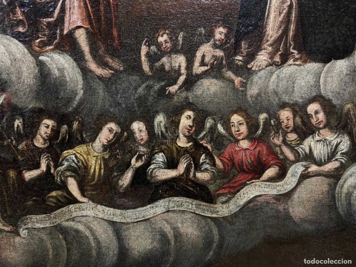 Arte: ESCUELA COLONIAL (XVIII) - LA CORTE CELESTIAL - Foto 8