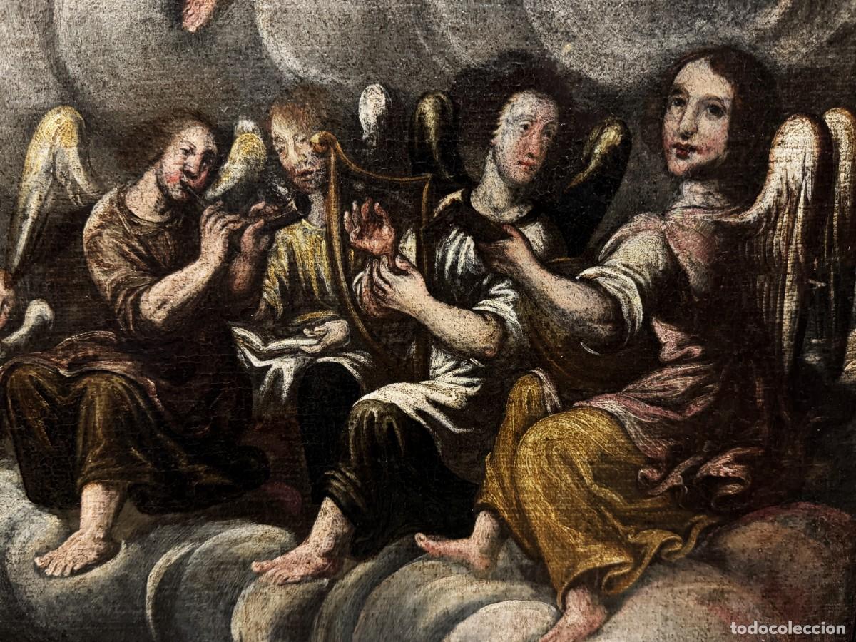 Arte: ESCUELA COLONIAL (XVIII) - LA CORTE CELESTIAL - Foto 9