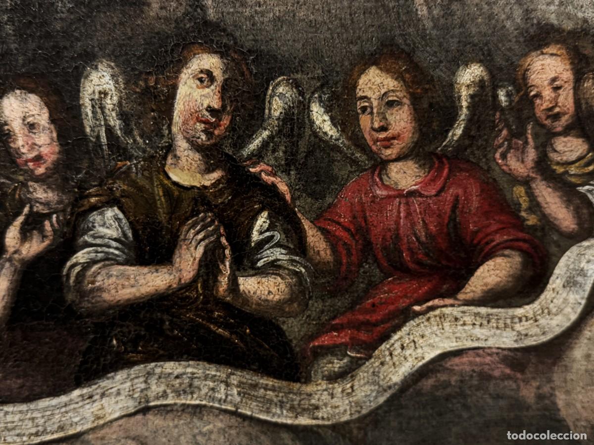 Arte: ESCUELA COLONIAL (XVIII) - LA CORTE CELESTIAL - Foto 11