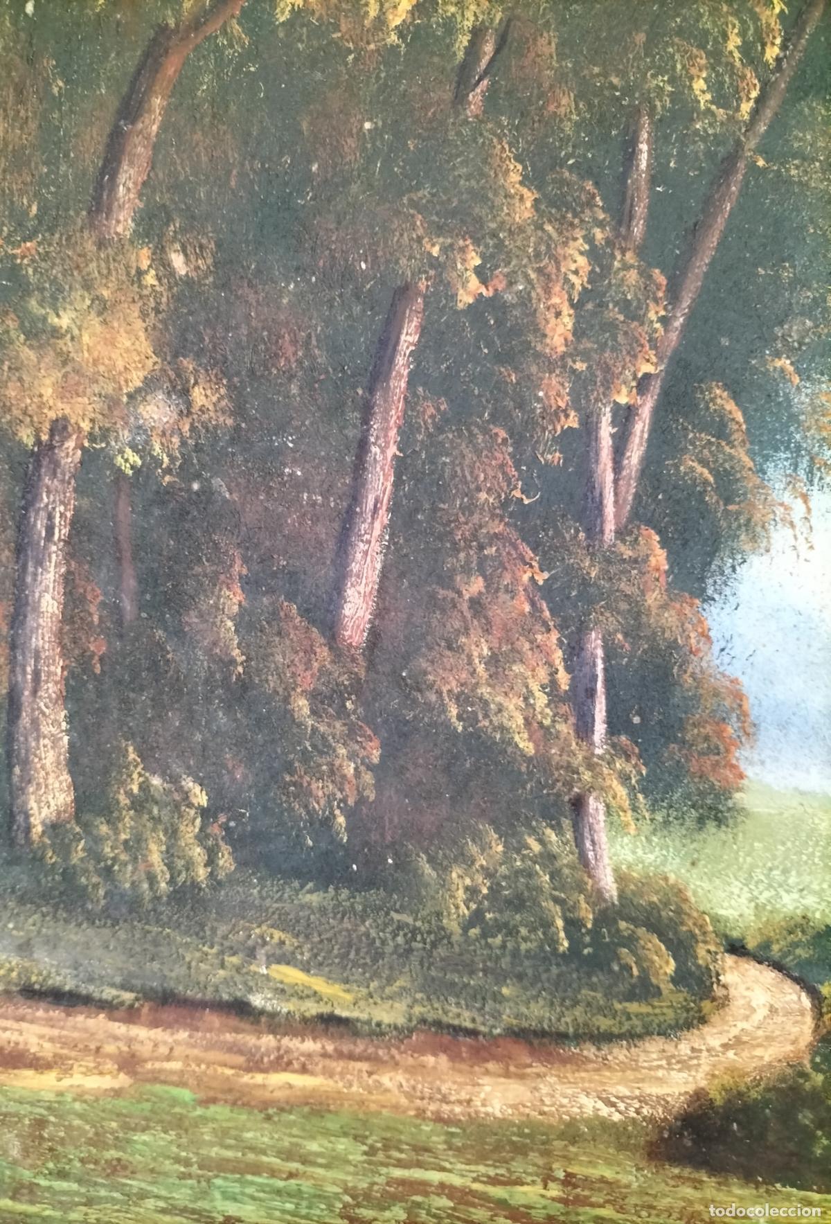Arte: &Oacute;LEO SOBRE TABLEX ( PAISAJE) J. DANS - - Foto 3