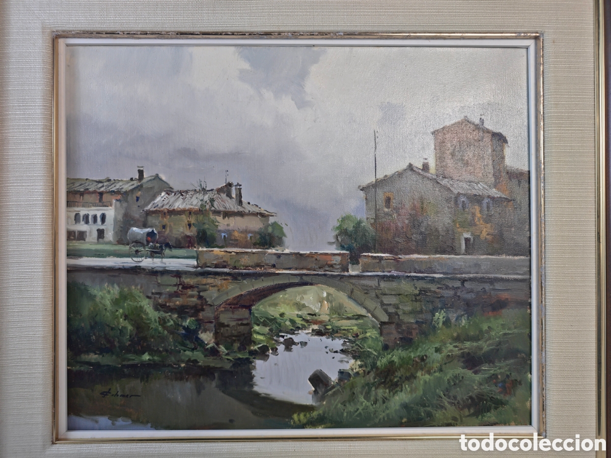 Arte: Paisaje Olot por Josep Colomer