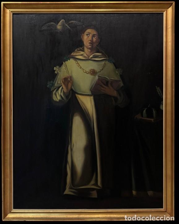 Art: Santo Tom&aacute;s de Aquino - Escuela Espa&ntilde;ola (XIX-XX)