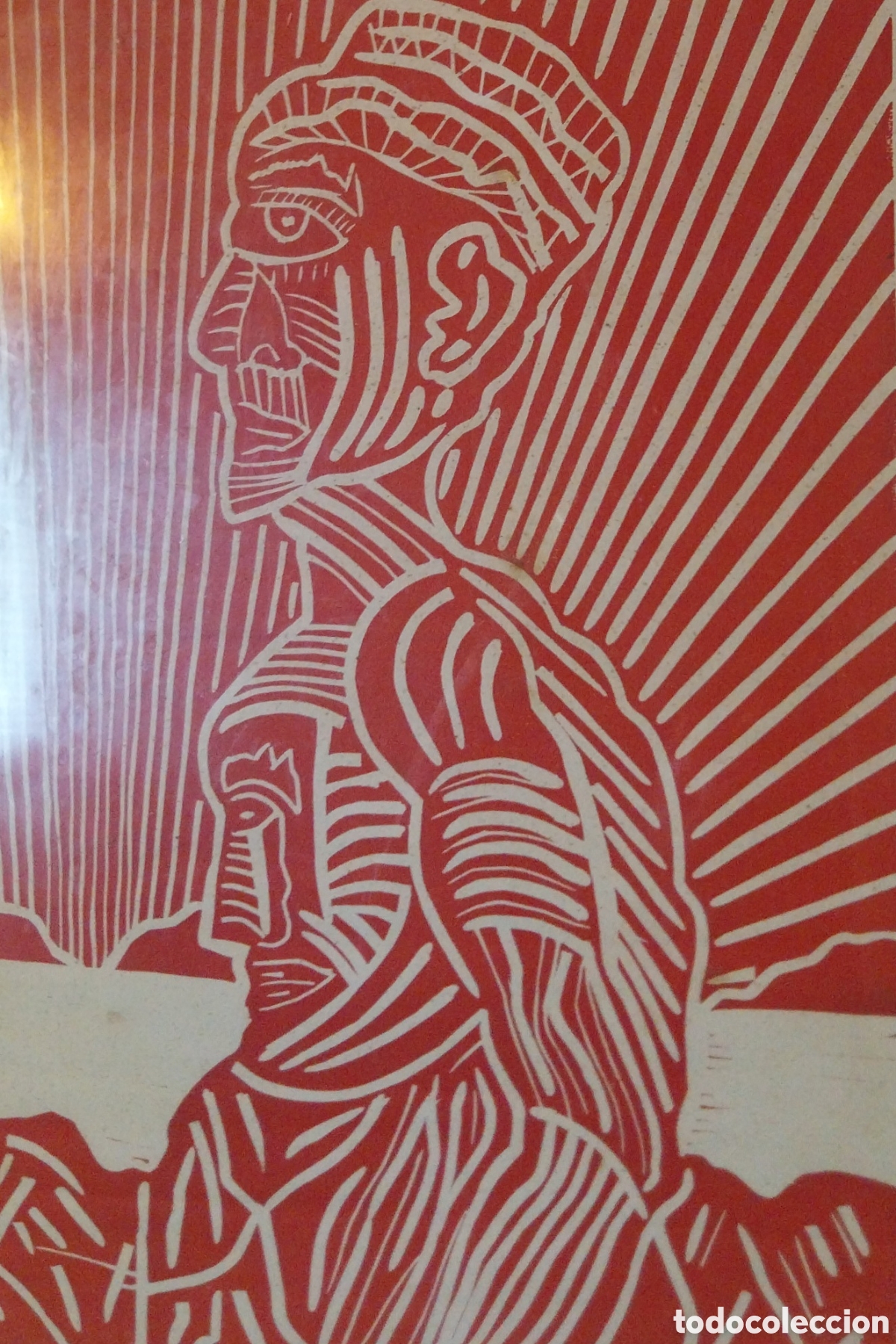 Arte: Jos&eacute; Lodeiro (1930-1996) &ndash; Composici&oacute;n expresionista gallega (Prueba de Artista &uacute;nica)