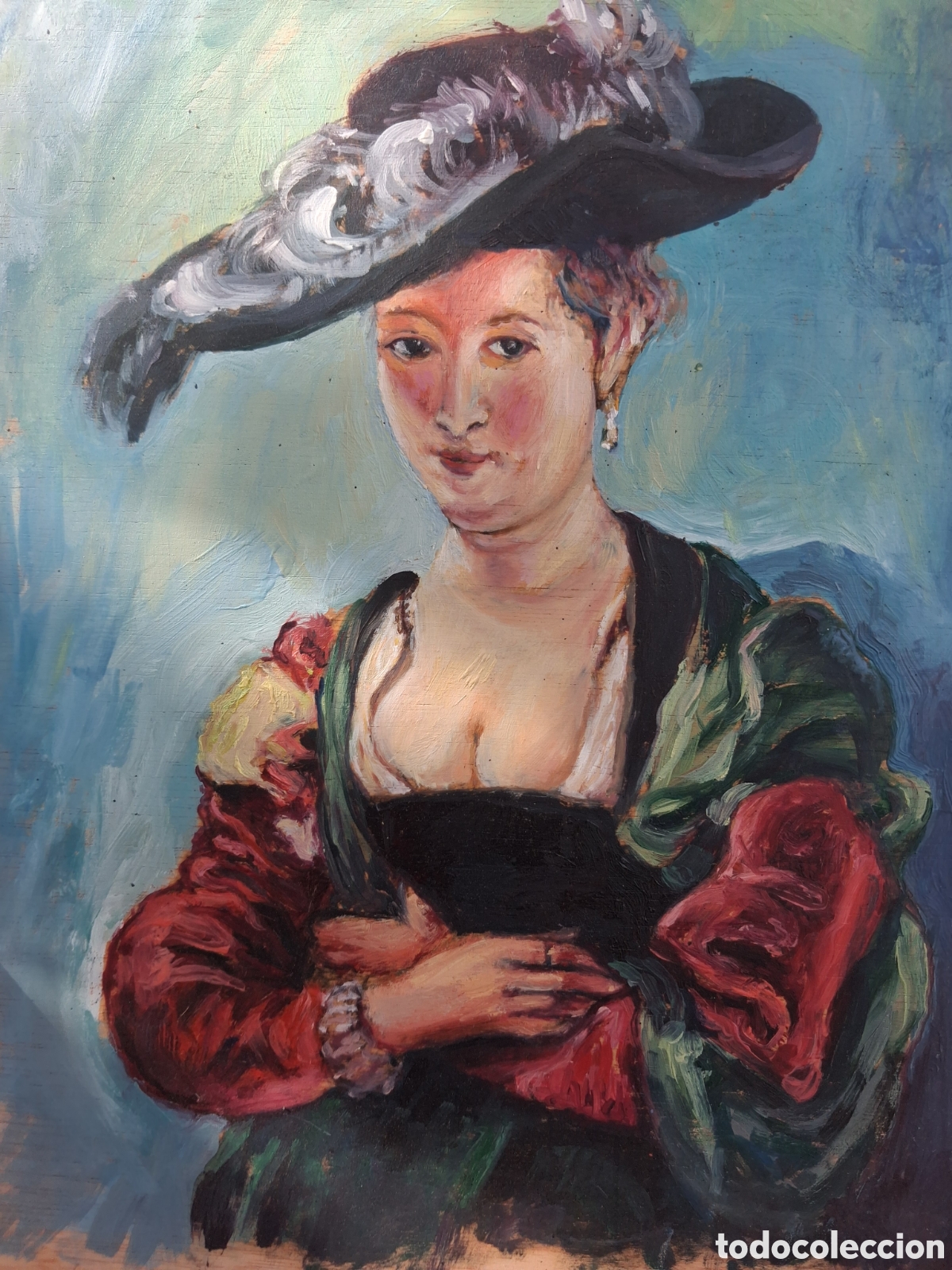 Arte: ESPECTACULAR PINTURA SOBRE TABLET - Foto 2