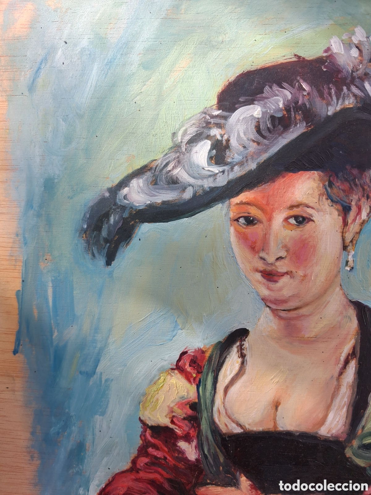 Arte: ESPECTACULAR PINTURA SOBRE TABLET - Foto 3