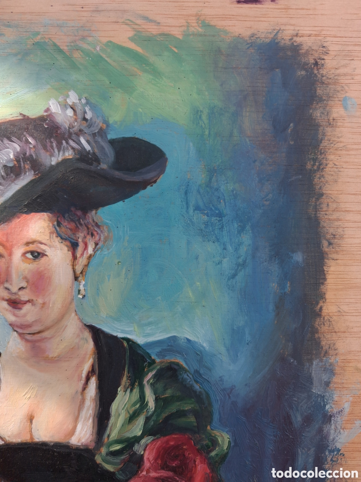 Arte: ESPECTACULAR PINTURA SOBRE TABLET - Foto 4