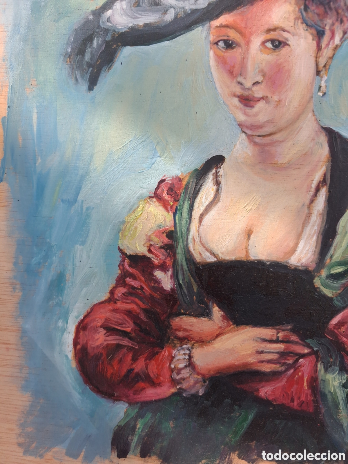 Arte: ESPECTACULAR PINTURA SOBRE TABLET - Foto 5