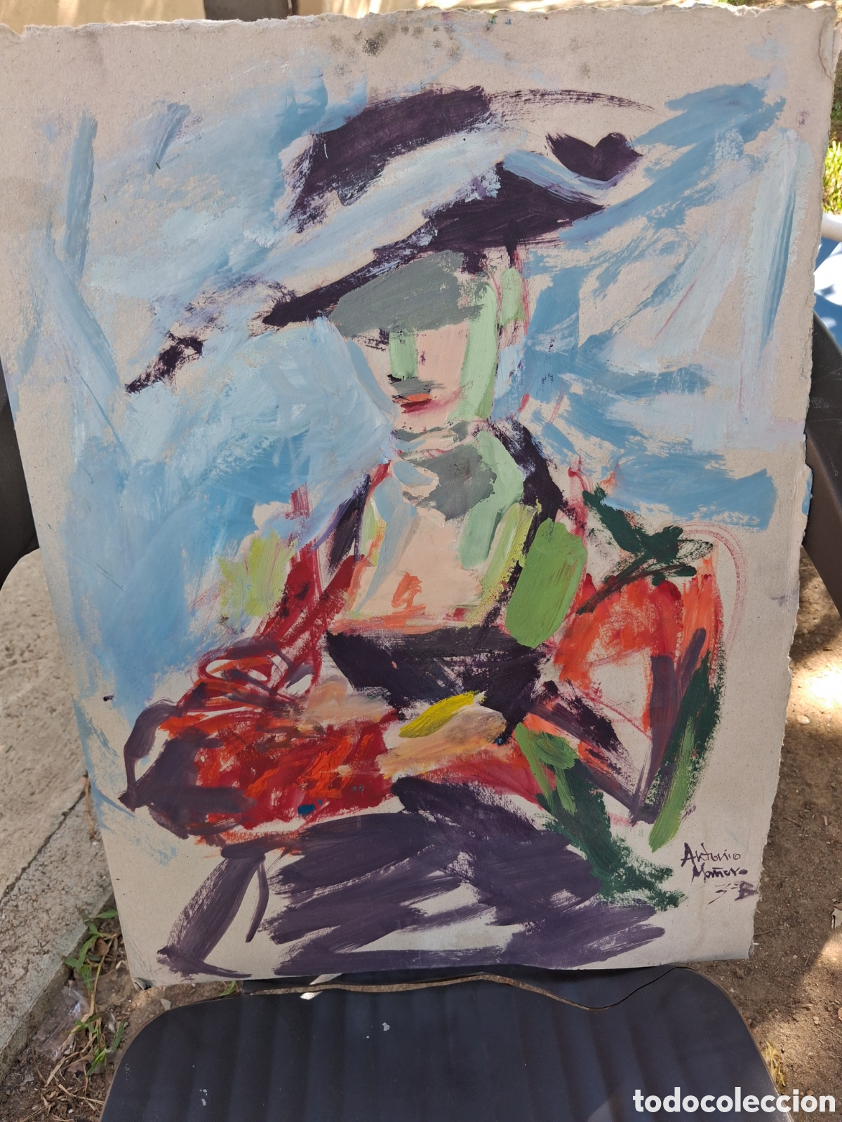 Arte: BONITA PINTURA SOBRE TABLET