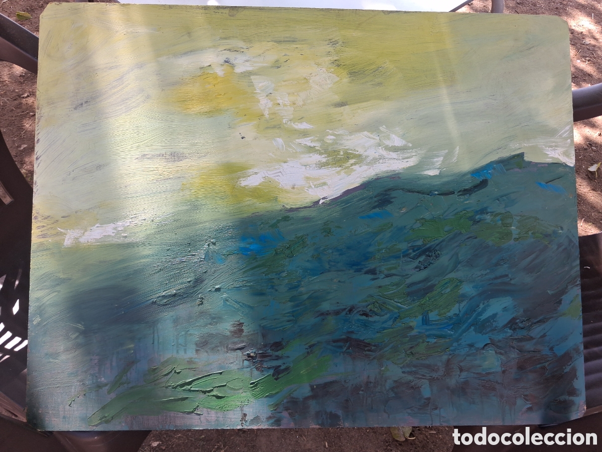 Arte: BONITO CUADRO OLEO SOBRE LIENZO