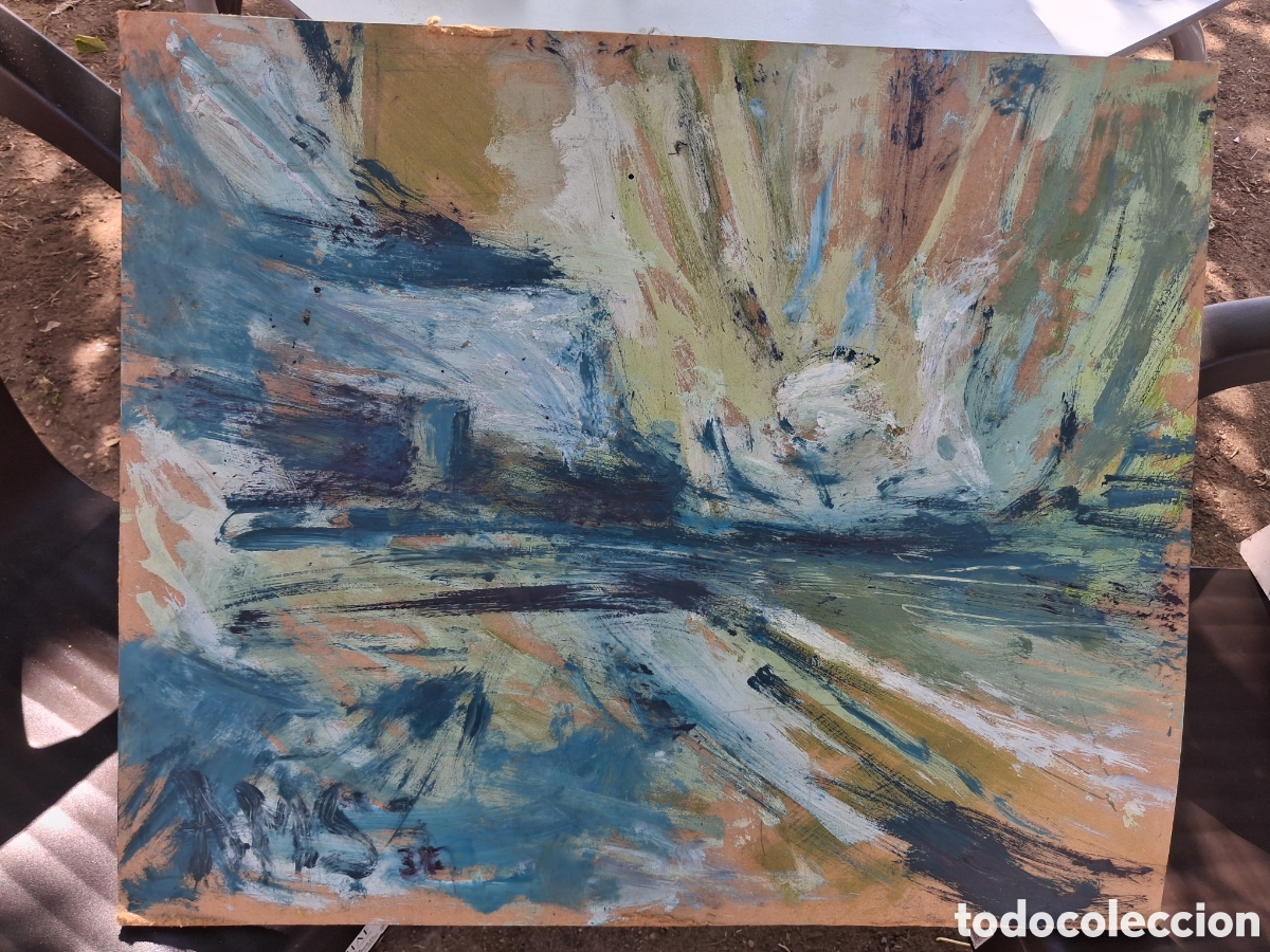 Arte: BONITO CUADRO OLEO SOBRE LIENZO