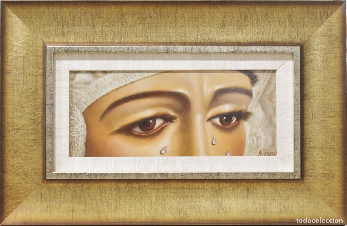 Kunst: Ojos Esperanza de Triana - Rafael Ark&aacute;ngel - &Oacute;leo sobre tabla