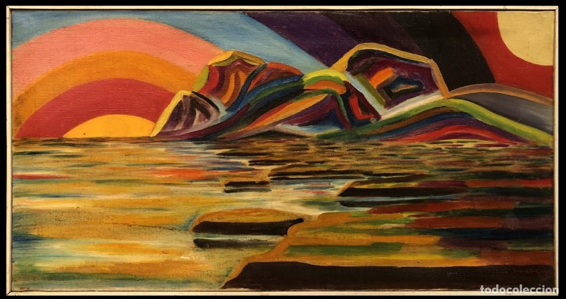 Arte: Escuela psicod&eacute;lica (XX) - M&aacute;gico atardecer