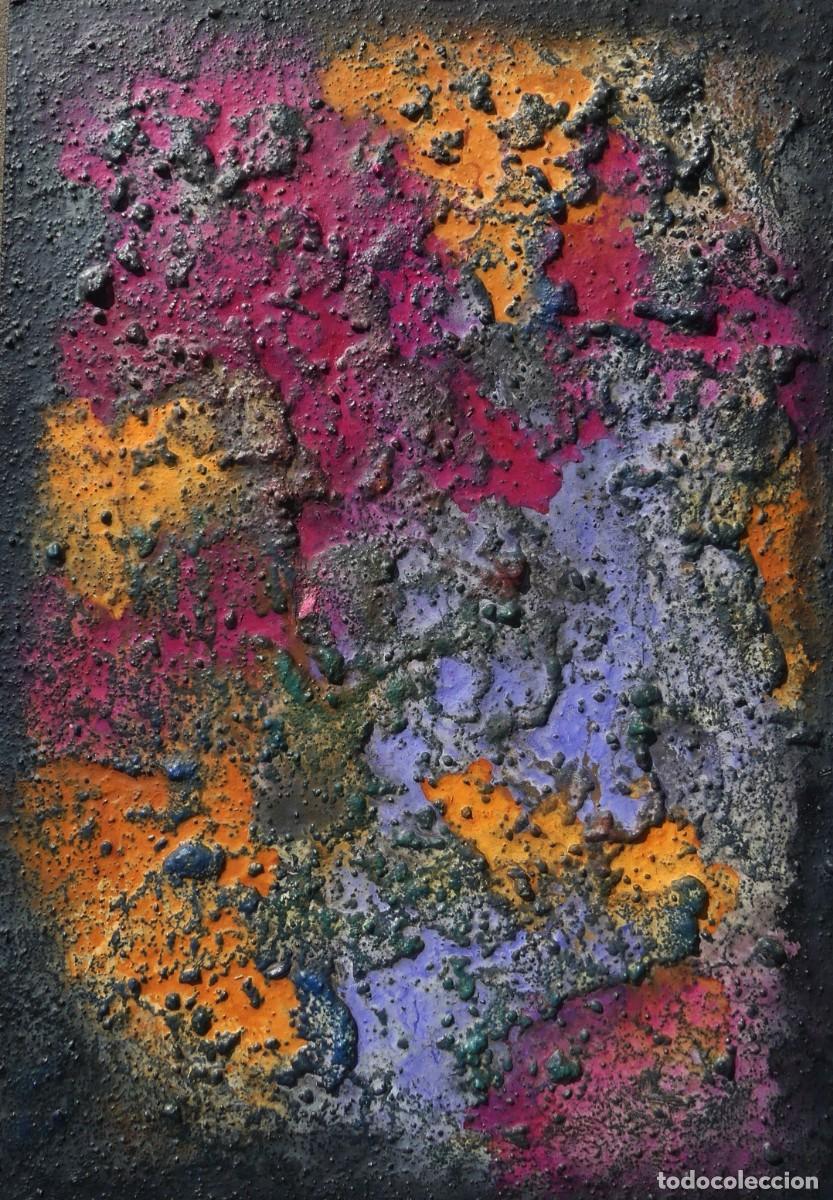 Kunst: PINTURA ABSTRACTA DE JOSE SANZ SALA ( OBRA RECIENTE )( PAGO POR BIZUM )