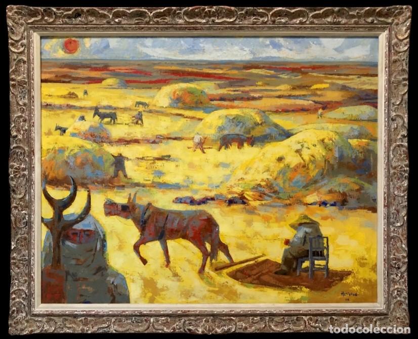 Arte: Jos&eacute; Herreros Gal&aacute;n (1928-2019) &ndash; La estepa espa&ntilde;ola