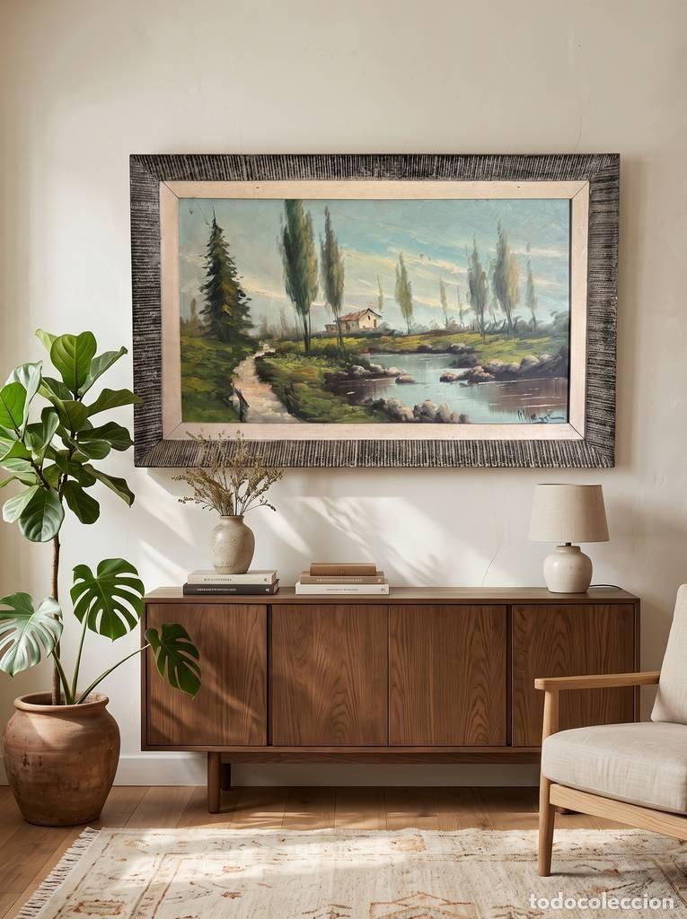 Arte: CUADRO DE UN PAISAJE RURAL