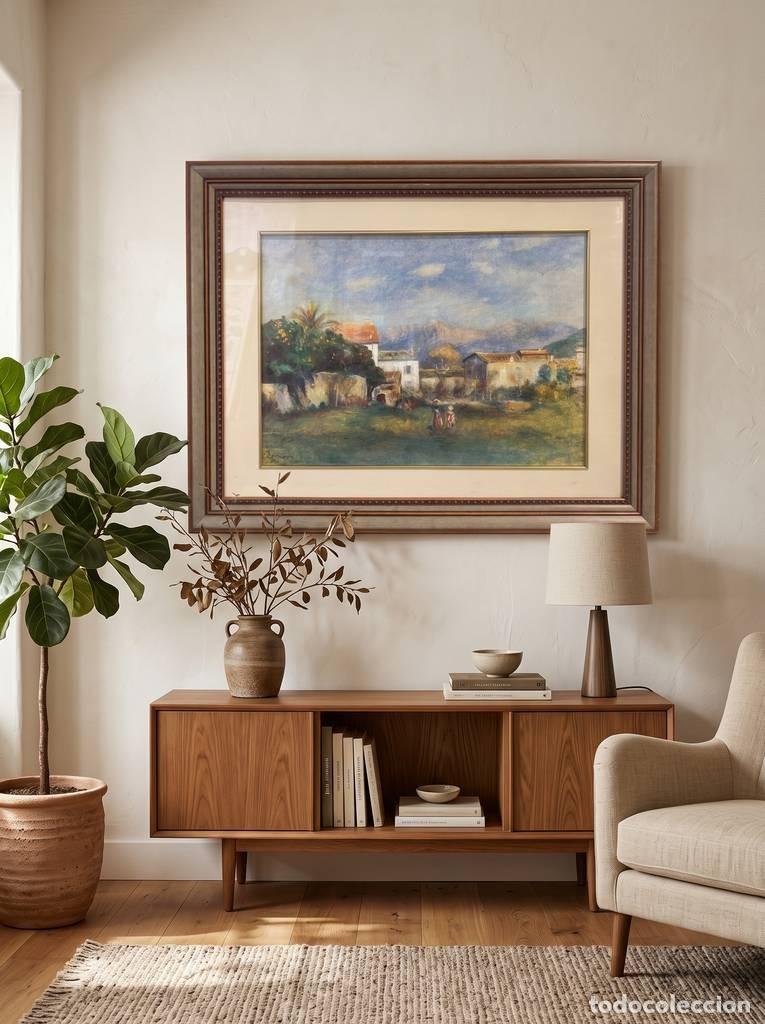Arte: CUADRO R&Eacute;PLICA VISTA DE CAGNES - Foto 1