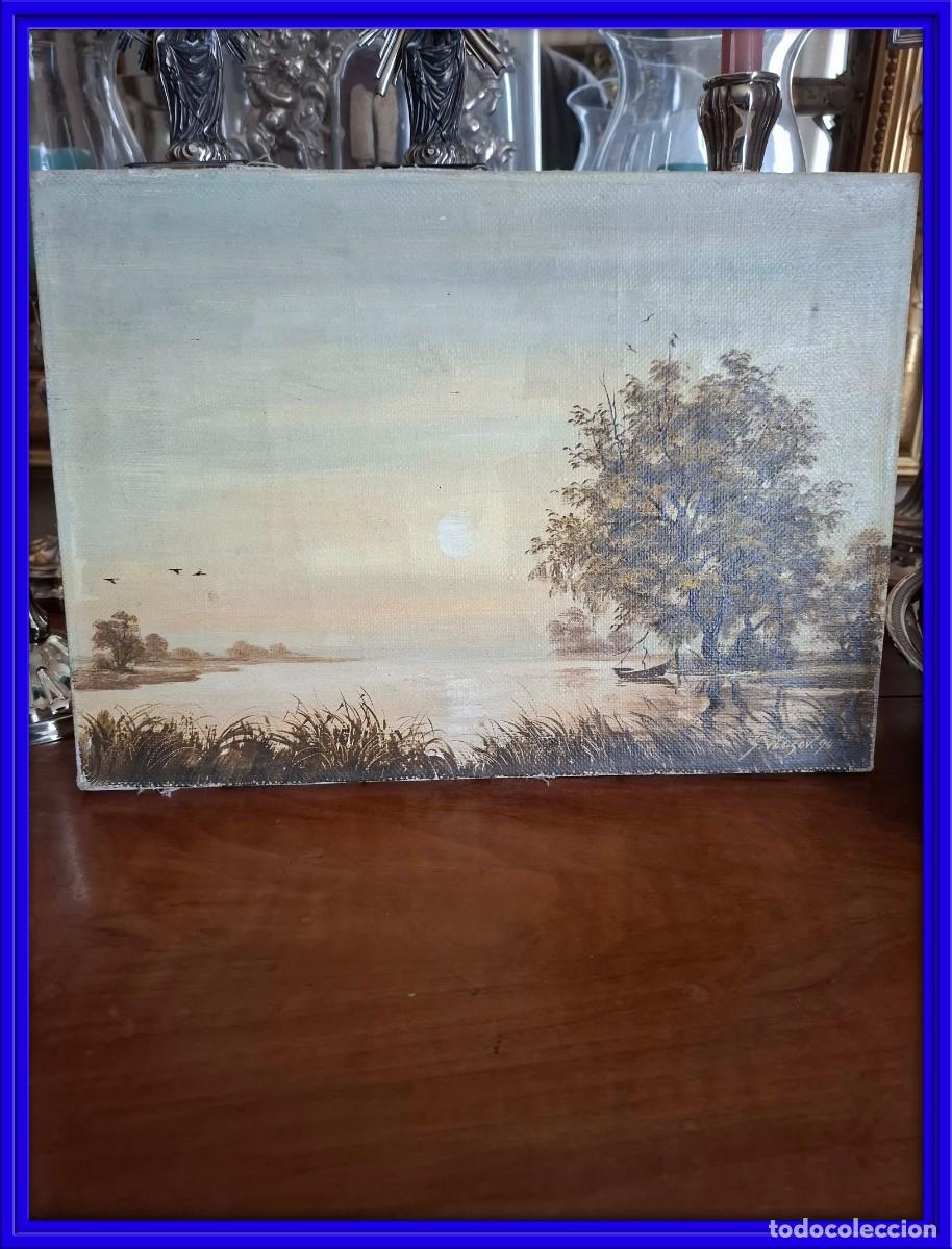 Arte: CUADRO OLEO SOBRE TABLA FIRMADO POR S. VLASOV