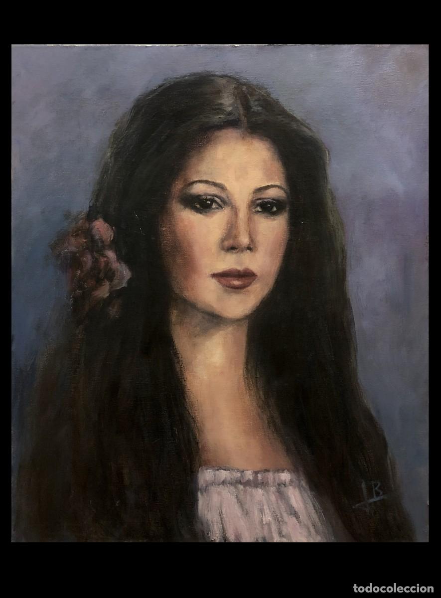 Arte: RETRATO ISABEL PANTOJA JOVEN