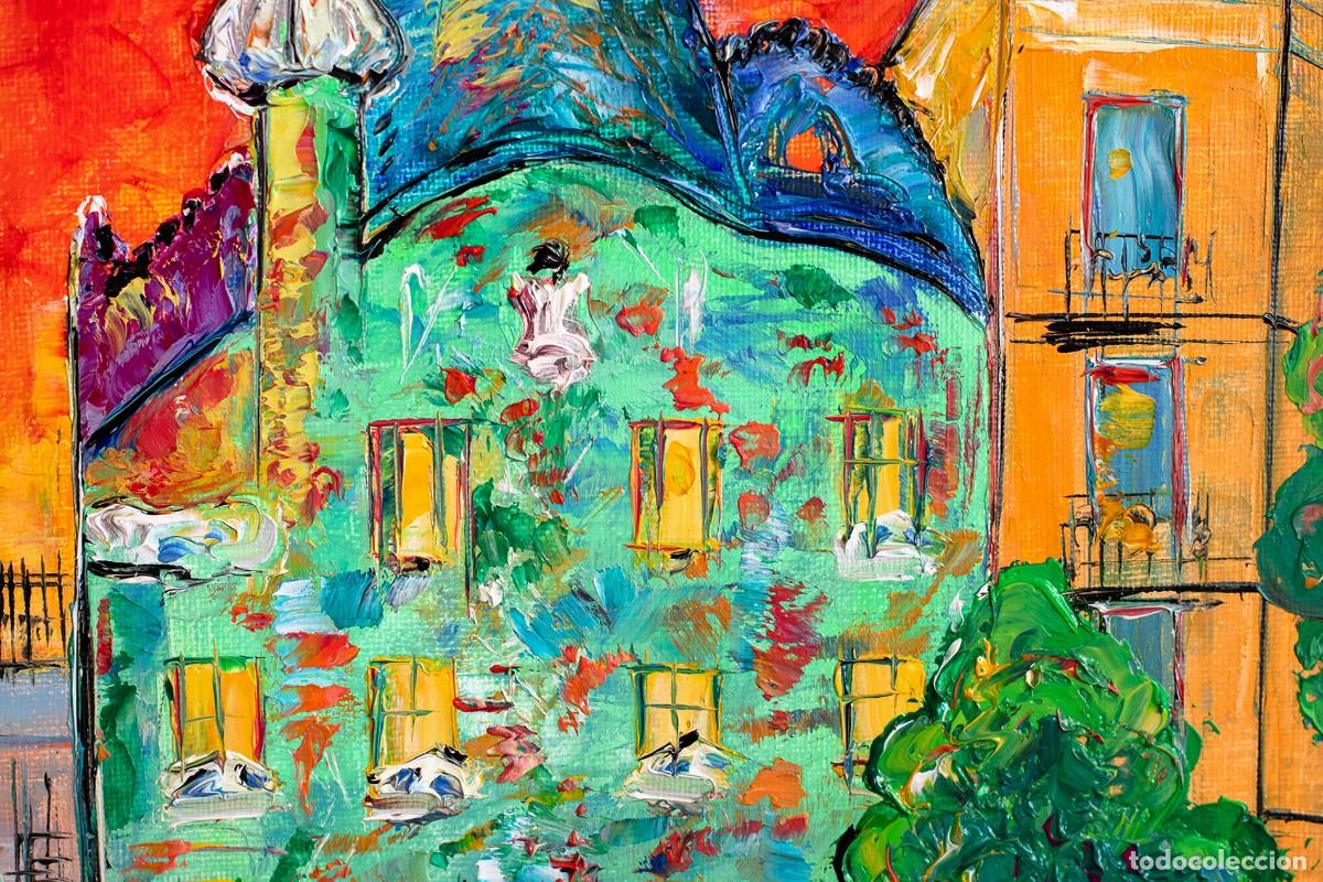 Arte: Cuadro &rdquo;Casa Batll&oacute; Under a Red Sky&rdquo; - Foto 2