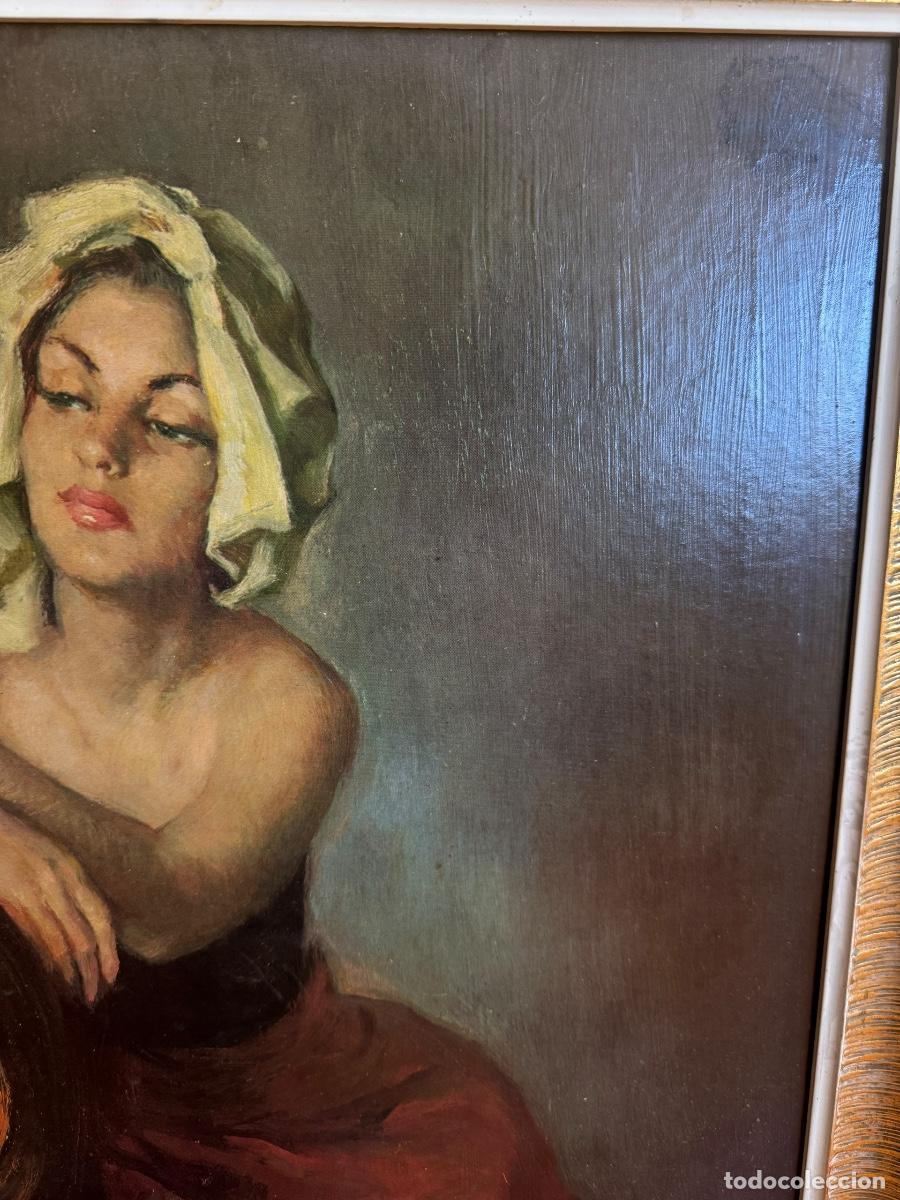 Arte: Cuadro firmado Francisco Ribera, 60 &times; 65 cm - Foto 2