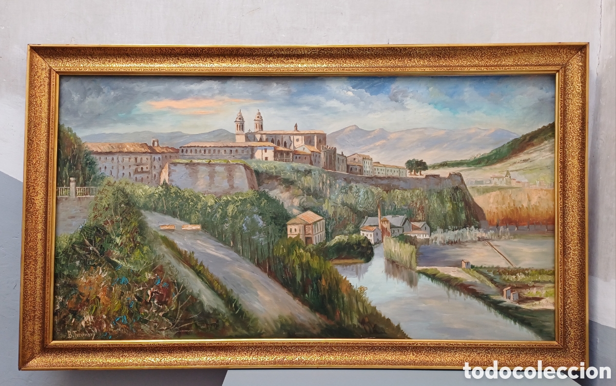 Arte: &Oacute;leo Catedral Pamplona y alrededores. Baltasar Turumbay