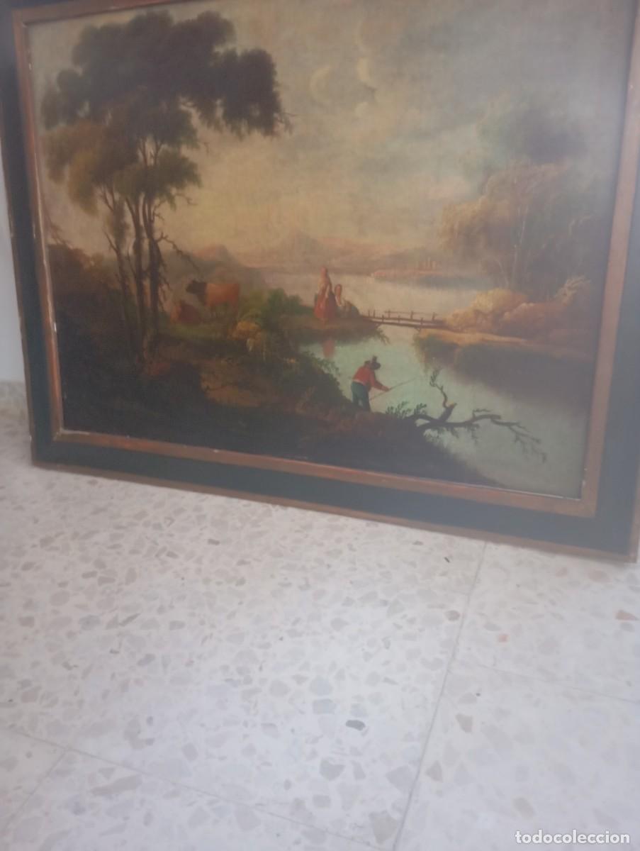 Arte: Cuadro Paisaje fluvial - Foto 3