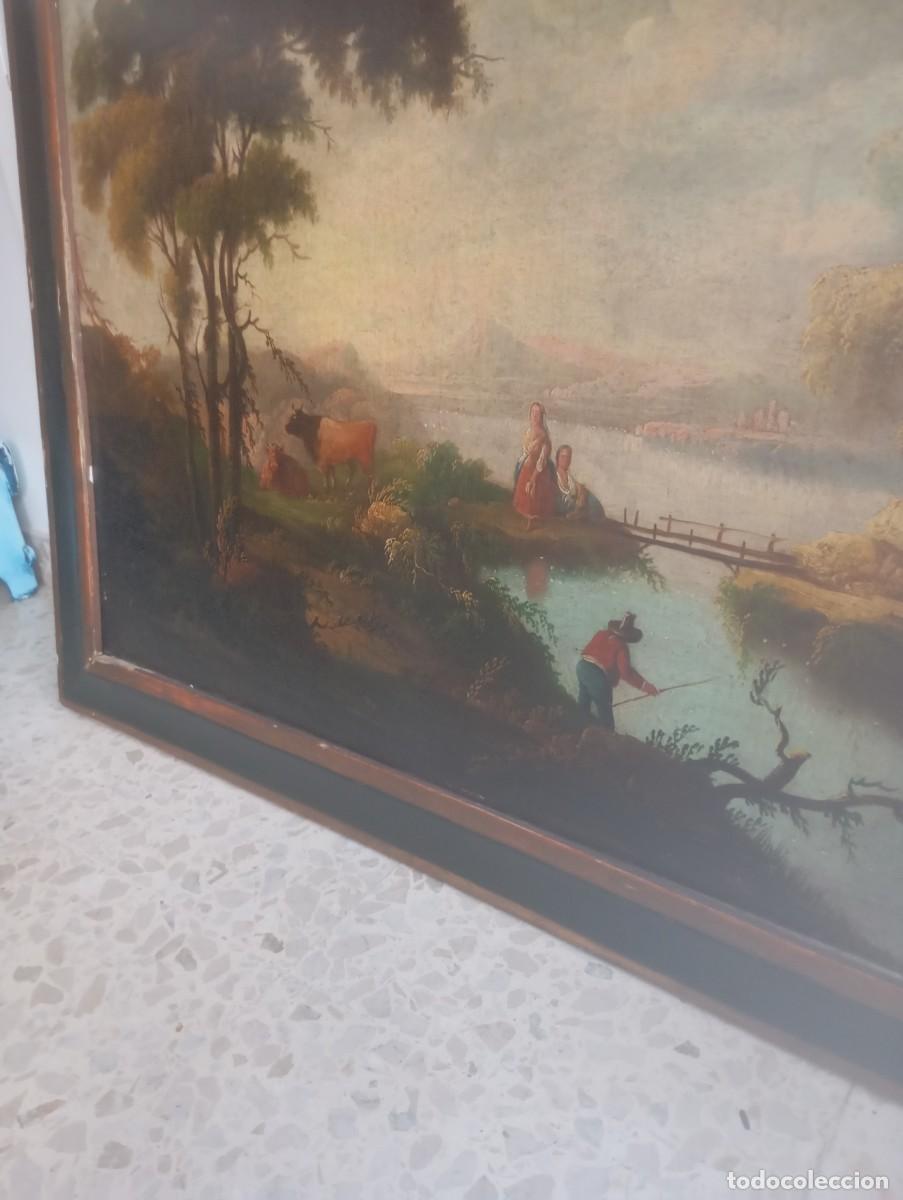 Arte: Cuadro Paisaje fluvial - Foto 4