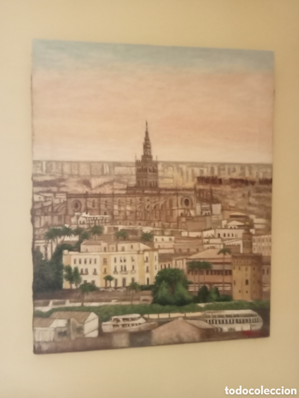Arte: SEVILLA CIUDAD - VISTA GENERAL DESDE LOS REMEDIOS
