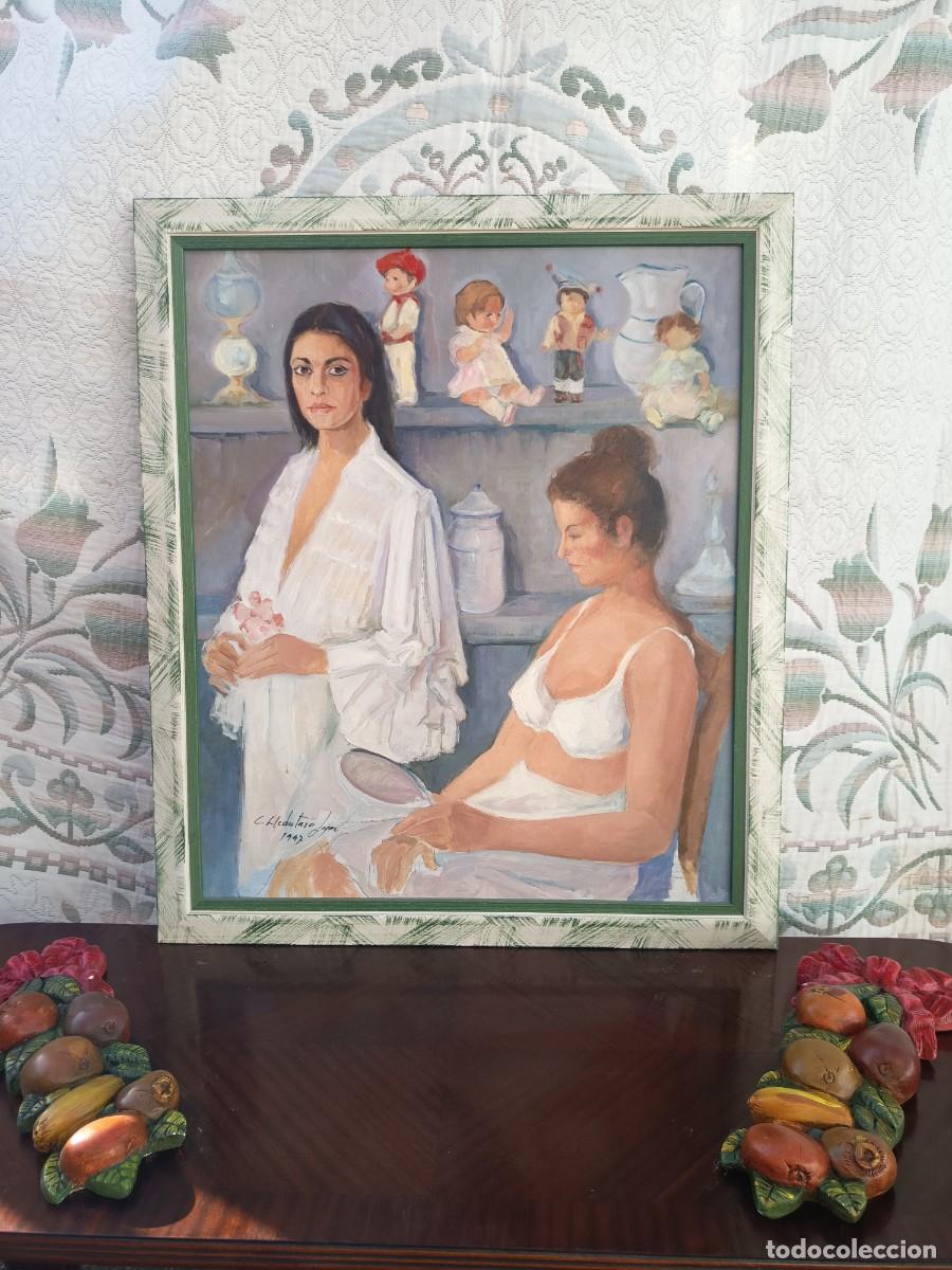 Arte: &Oacute;leo C. Alc&aacute;ntara L&oacute;pez 1997 Reflejo del pasado - Foto 1