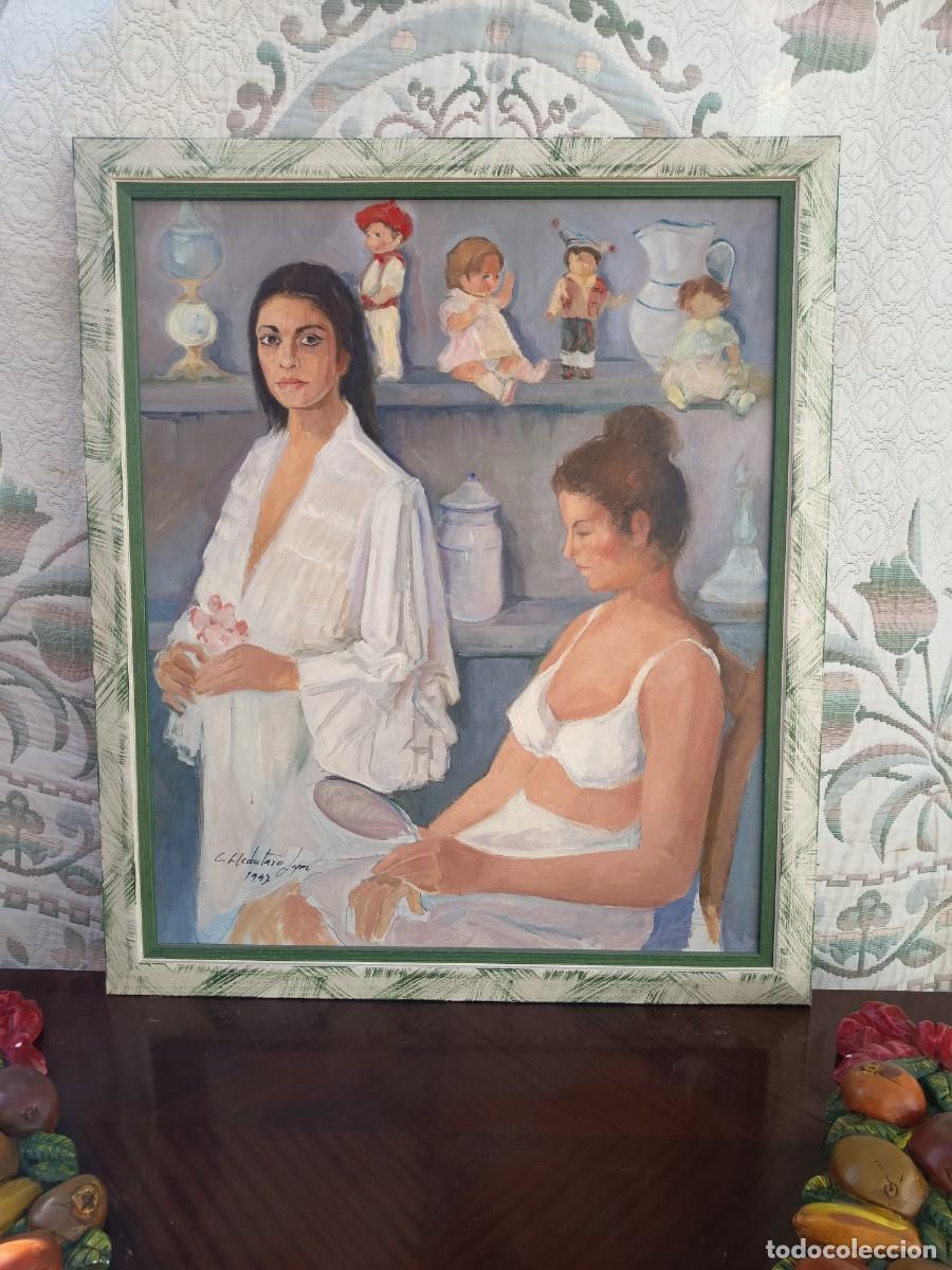 Arte: &Oacute;leo C. Alc&aacute;ntara L&oacute;pez 1997 Reflejo del pasado - Foto 2