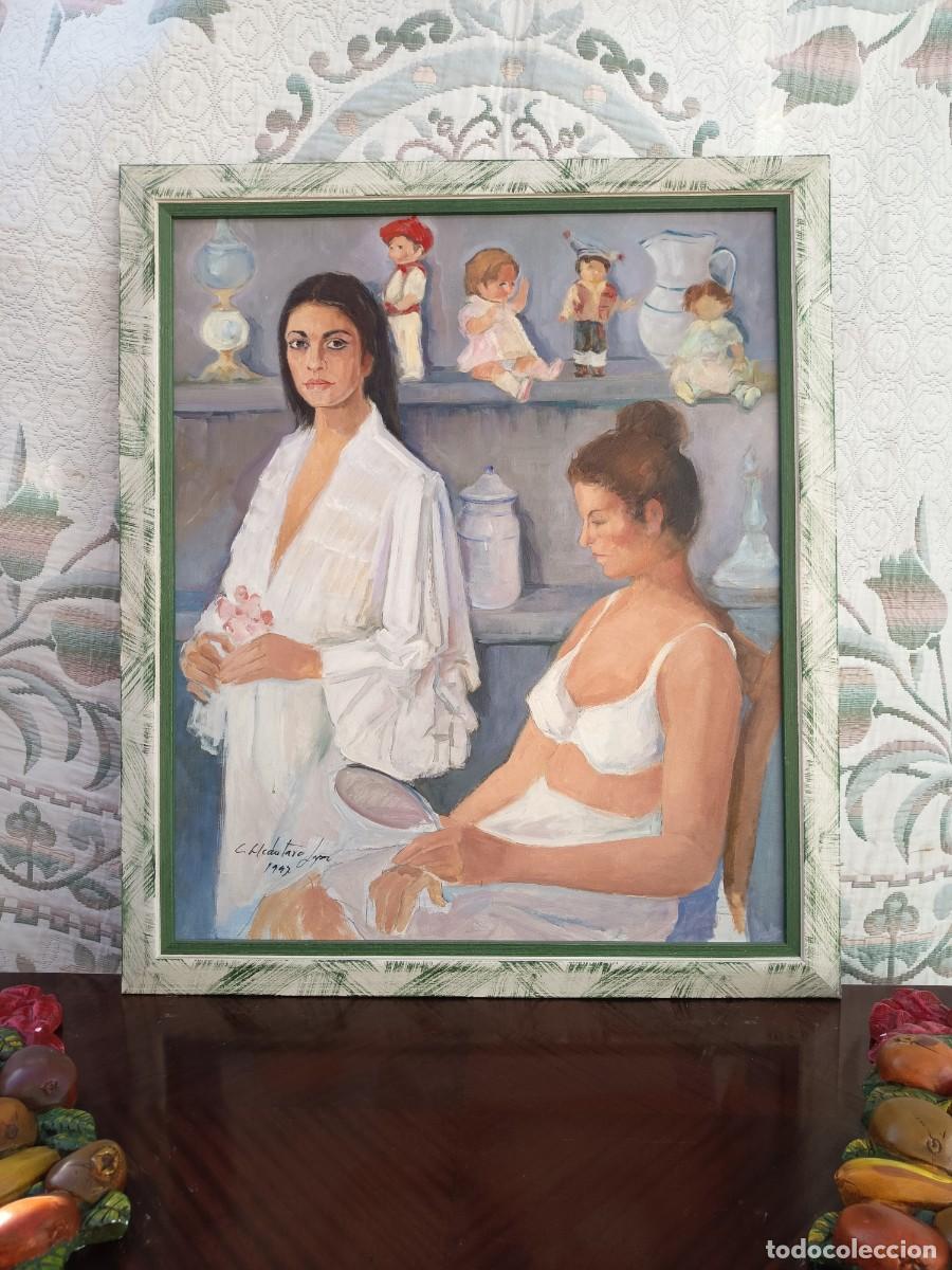 Arte: &Oacute;leo C. Alc&aacute;ntara L&oacute;pez 1997 Reflejo del pasado - Foto 3