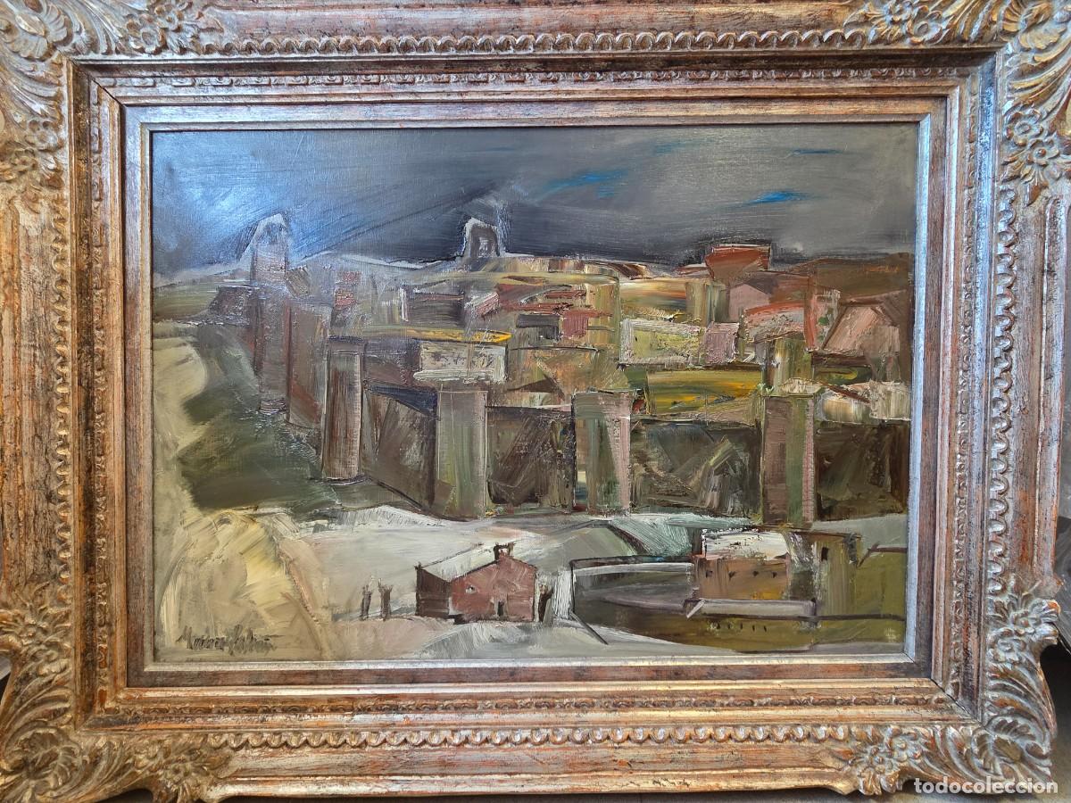 Arte: Avila, pintura al oleo de Manuel Narvaez Pati&ntilde;o